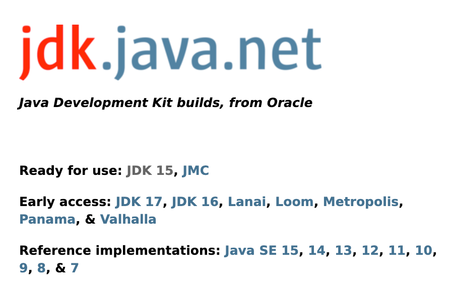 Website JDK